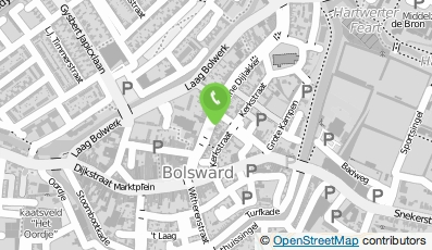 Bekijk kaart van Zuivelhandel Huisman in Bolsward