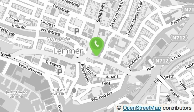 Bekijk kaart van Kapsalon De Bruin Lemmer B.V. in Lemmer