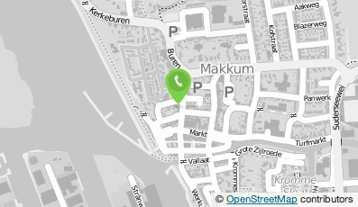 Bekijk kaart van V.O.F. Cafe De Belboei in Makkum