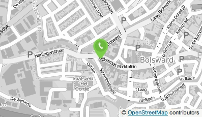 Bekijk kaart van Café 't Diekje in Bolsward