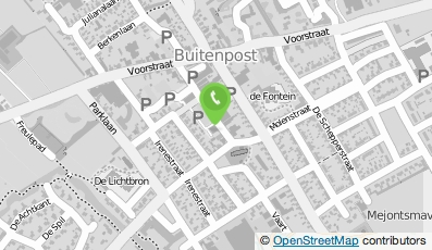 Bekijk kaart van Alfred Visser in Buitenpost