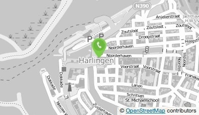 Bekijk kaart van Scheepswinkel van Meer in Harlingen