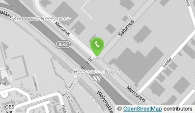 Bekijk kaart van Installatiebedrijf Hoekstra Heerenveen B.V. in Heerenveen