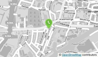 Bekijk kaart van Stadslogement West-Vliet in Franeker
