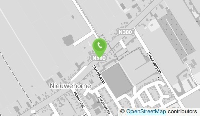 Bekijk kaart van Restaurant en Zalencentrum 'De Tjongersprong' in Nieuwehorne