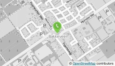 Bekijk kaart van Antiekhandel Hogeveen in Bakkeveen