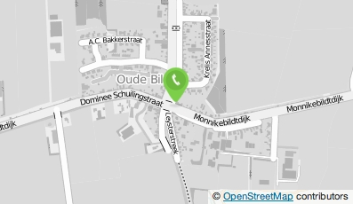 Bekijk kaart van Café Het Graauwe Paard in Oudebildtzijl