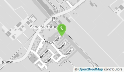 Bekijk kaart van Bouwbedrijf Kroon in Scharsterbrug