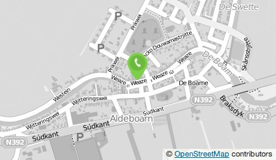 Bekijk kaart van Auke Kleefstra in Aldeboarn