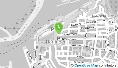 Bekijk kaart van Eetcafé Noorderpoort-Harlingen in Harlingen