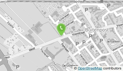 Bekijk kaart van Bedrijfskundig Adviesbureau Pilat in Buitenpost