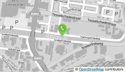 Bekijk kaart van Scheepsreparatie- en Charterbedrijf De Mossel in Leeuwarden