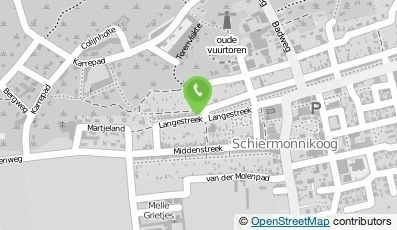 Bekijk kaart van Bedlinnenservice 'Schiermonnikoog' in Schiermonnikoog