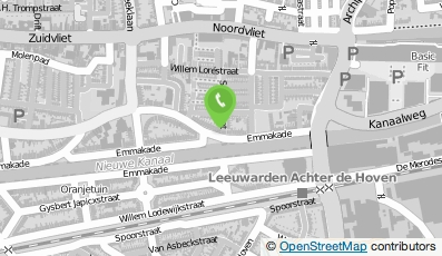 Bekijk kaart van De Jong Dakconstructies in Leeuwarden