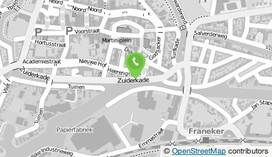 Bekijk kaart van Stadscafï¿½ De Notaris in Franeker