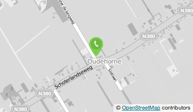 Bekijk kaart van Las- en Montagebedrijf Oudehorne in Oudehorne