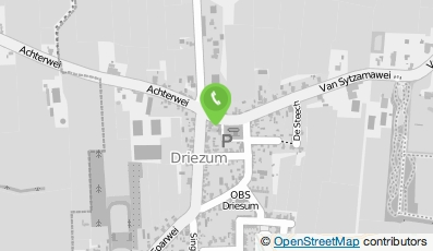 Bekijk kaart van Café Us Thùs in Driesum