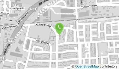 Bekijk kaart van Kapsalon en Pedicurepraktijk 'My Way' in Harlingen