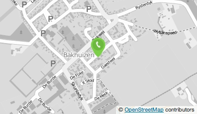 Bekijk kaart van Hoveniersbedrijf Ludema in Bakhuizen