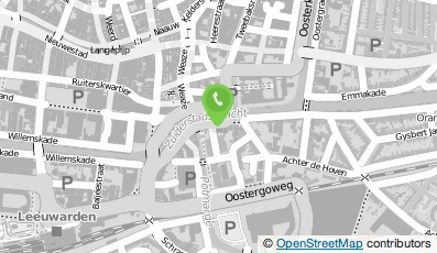 Bekijk kaart van GH+O in Leeuwarden
