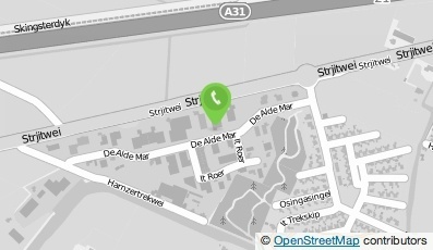 Bekijk kaart van Autobedrijf Strikwerda-Dronrijp in Dronryp