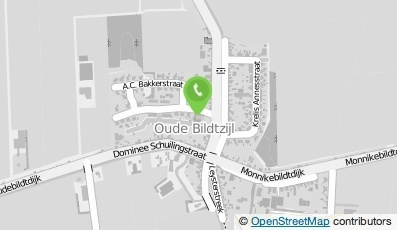 Bekijk kaart van Rietdekkersbedrijf S. van der Zee in Oudebildtzijl