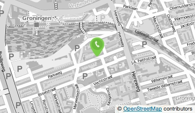 Bekijk kaart van De Haan Directie en Management in Groningen