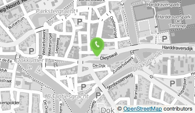 Bekijk kaart van Hotel Café Restaurant 'De Posthoorn' in Dokkum
