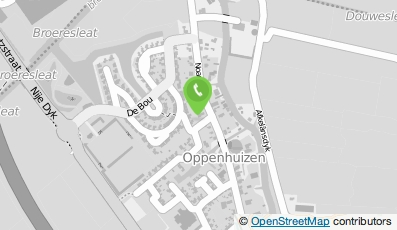 Bekijk kaart van TopHairfashion in Oppenhuizen
