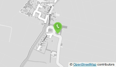 Bekijk kaart van Garagebedrijf Twijnstra in Burgwerd