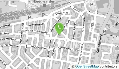 Bekijk kaart van Van Vliet Creatieve Communicatie in Leeuwarden