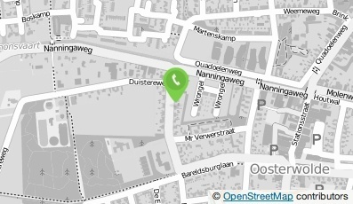 Bekijk kaart van Boomkwekerij/Hoveniersbedrijf Rene Roffel in Oosterwolde (Friesland)