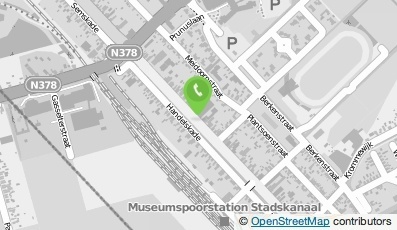 Bekijk kaart van debedrijvenvinder.nl in Stadskanaal