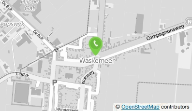 Bekijk kaart van Klein Klusbedrijf Koppert in Waskemeer