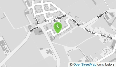 Bekijk kaart van Akkersoft in Hemelum