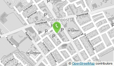 Bekijk kaart van Fritech Personeelsdiensten B.V. in Buitenpost