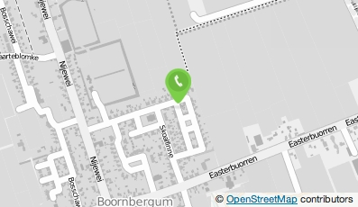 Bekijk kaart van Aannemingsbedrijf B. Eikelenboom in Boornbergum