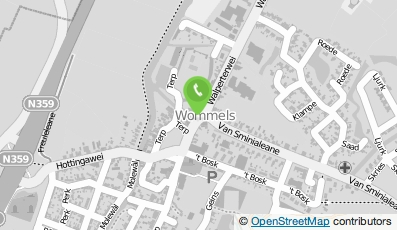 Bekijk kaart van Cafetaria 't Noard in Wommels