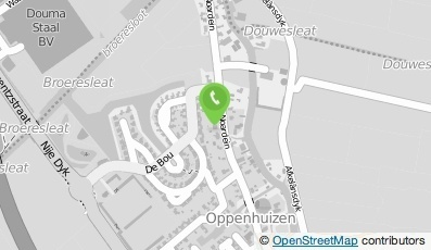 Bekijk kaart van Hoveniersbedrijf Groen Geschikt in Oppenhuizen
