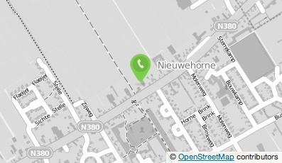 Bekijk kaart van Berneplak De Lytse Sinnestrieltsjes in Nieuwehorne