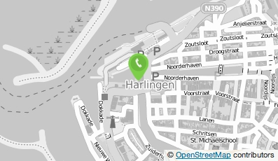 Bekijk kaart van Hotel-Café-Restaurant 'Zeezicht' in Harlingen
