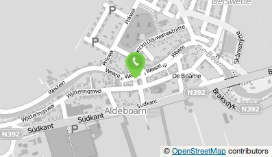 Bekijk kaart van Café Moeke De Bruin in Aldeboarn