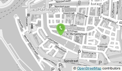 Bekijk kaart van Stucadoorsspeciaalzaak Gaasbeek in Harlingen