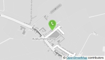 Bekijk kaart van Etco Europ. Telecommunications Consultancy Organization in Kollumerpomp