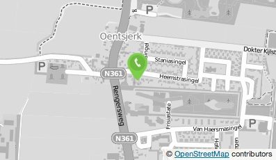 Bekijk kaart van Klusbedrijf Reinder de Vries in Oentsjerk