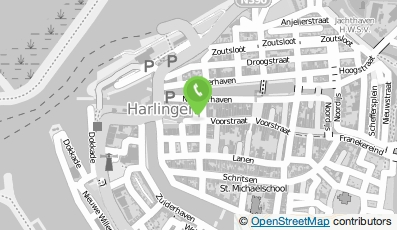 Bekijk kaart van Eetcafé Nooitgedagt in Harlingen