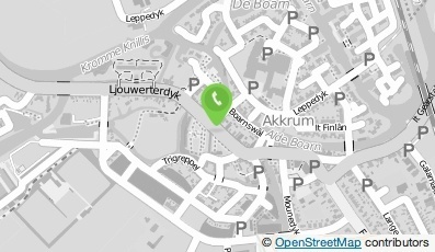 Bekijk kaart van Van der Woude Advies & Management in Akkrum
