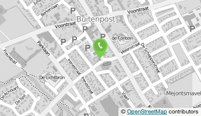 Bekijk kaart van ATB Administr.- & Adviesburo B.V. in Buitenpost