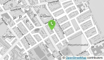 Bekijk kaart van T. Kooistra in Buitenpost
