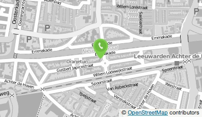 Bekijk kaart van Tandartspraktijk H.M. Bots in Leeuwarden